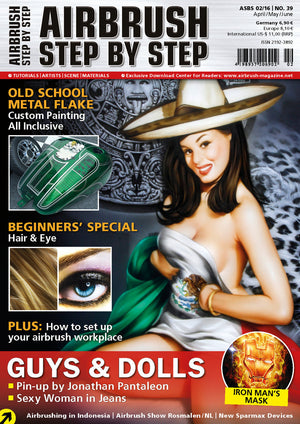 Airbrush Step by Step Magazine 02/16