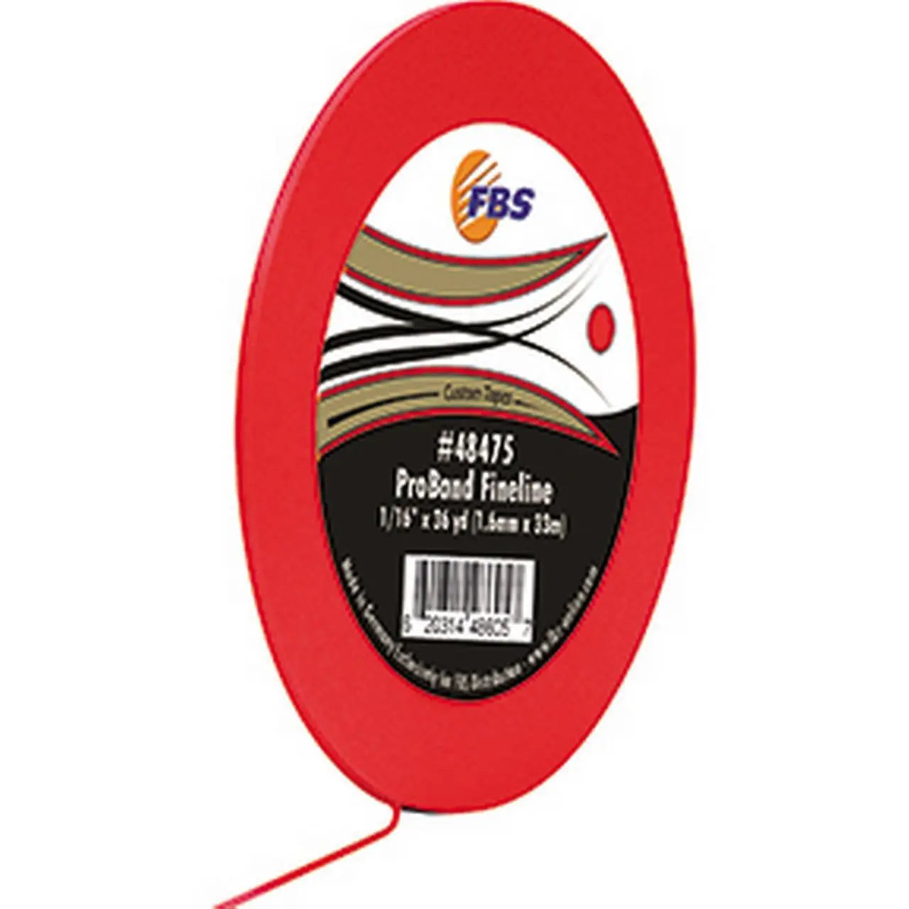 FBS PRO BAND Fine Line 48475 La Rouge Tape 1/16 Zoll x 60 Yards