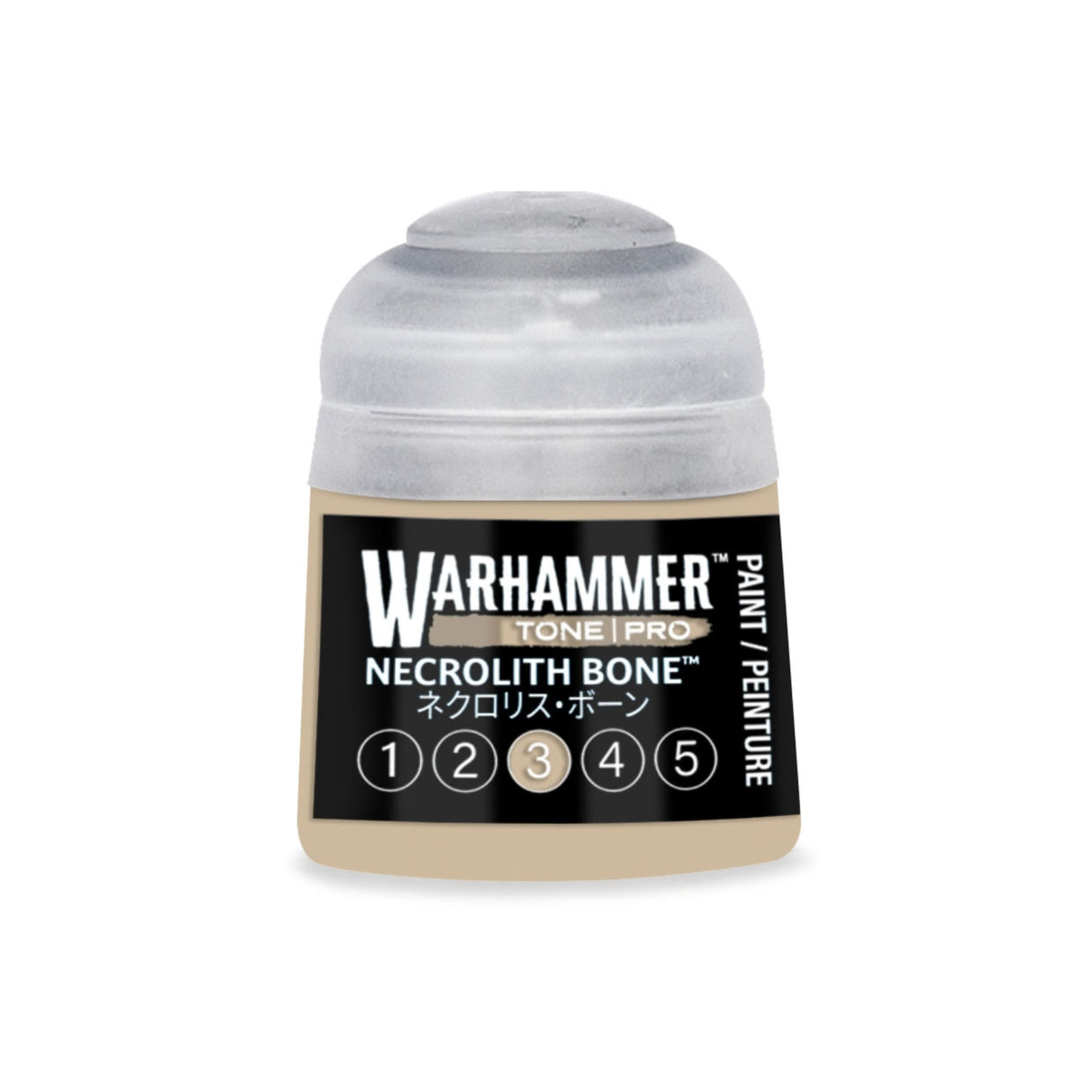 Warhammer Tone Pro Necrolith Bone 3 Paint – 12ml