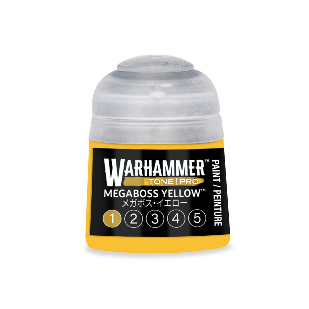 Warhammer Tone Pro Megaboss Yellow 1 Paint – 12ml