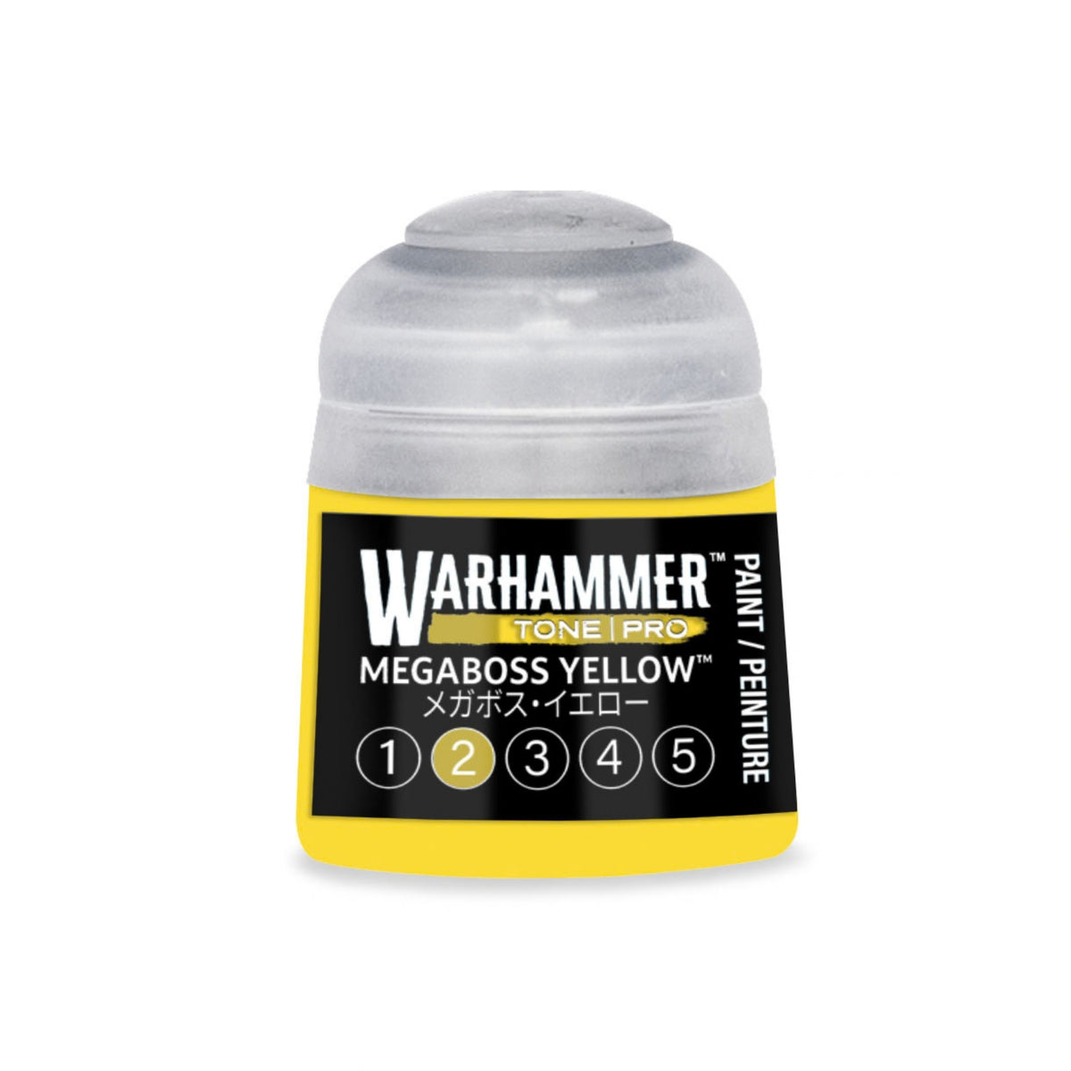 Warhammer Tone Pro Megaboss Yellow 2 Paint – 12ml