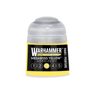 Warhammer Tone Pro Megaboss Yellow 3 Paint – 12ml