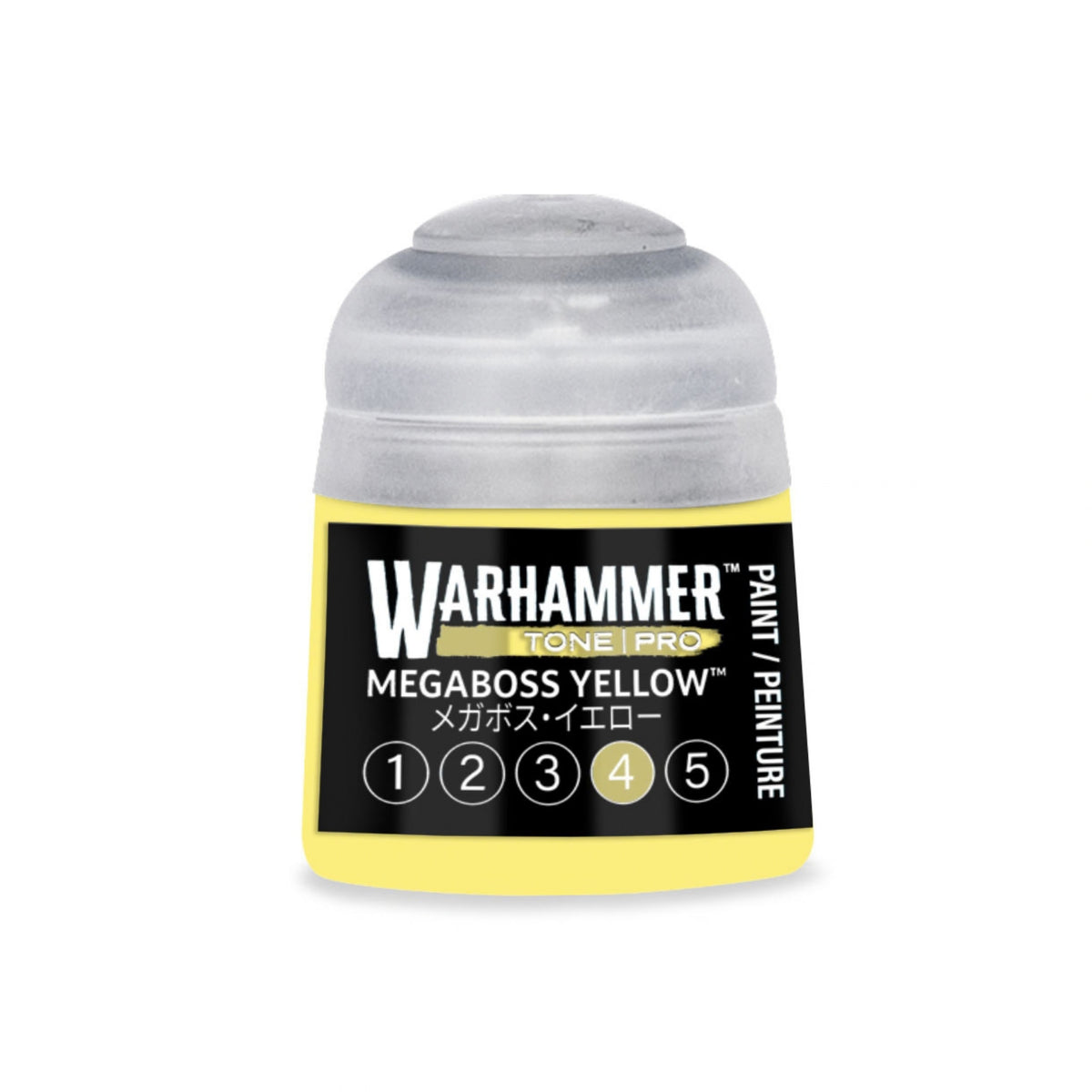 Warhammer Tone Pro Megaboss Yellow 4 Paint – 12ml