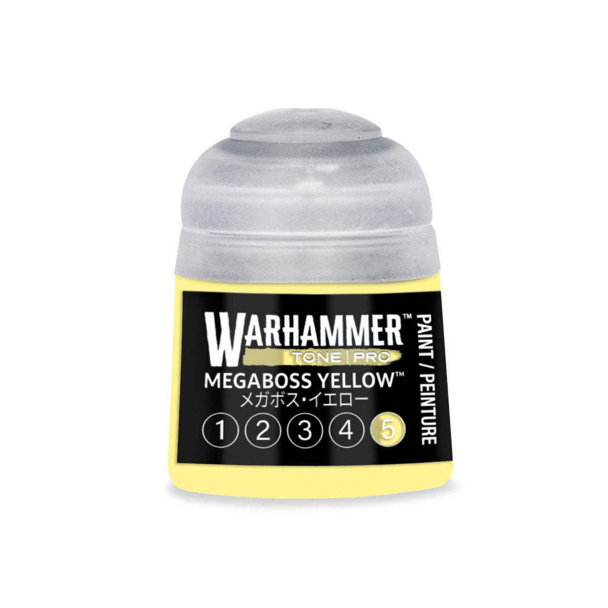 Warhammer Tone Pro Megaboss Yellow 5 Paint – 12ml
