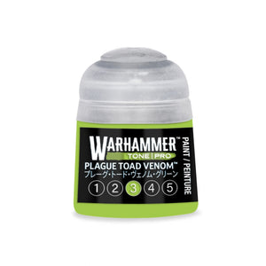 Warhammer Tone Pro Plague Toad Venom 3 Paint – 12ml