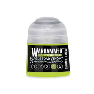 Warhammer Tone Pro Plague Toad Venom 4 Paint – 12ml