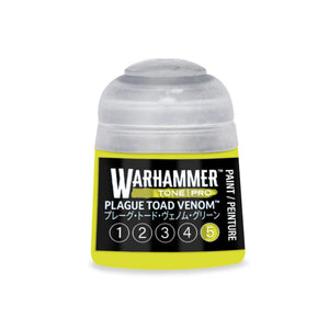 Warhammer Tone Pro Plague Toad Venom 5 Paint – 12ml