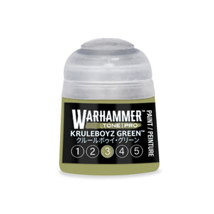 Warhammer Tone Pro Kruleboyz Green 3 Paint – 12ml