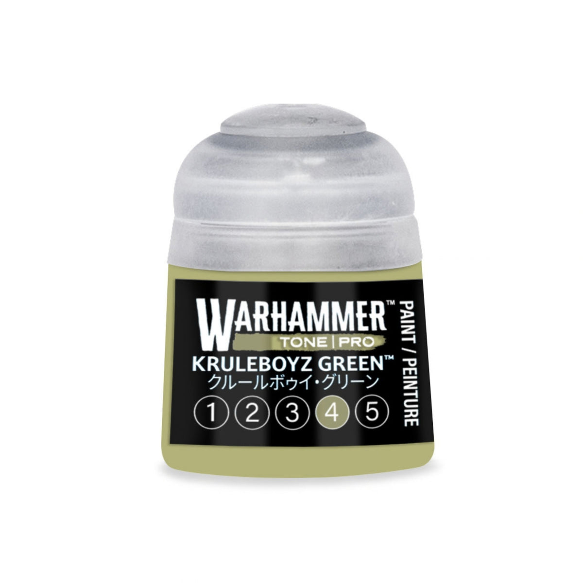 Warhammer Tone Pro Kruleboyz Green 4 Paint – 12ml