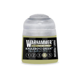 Warhammer Tone Pro Kruleboyz Green 4 Paint – 12ml