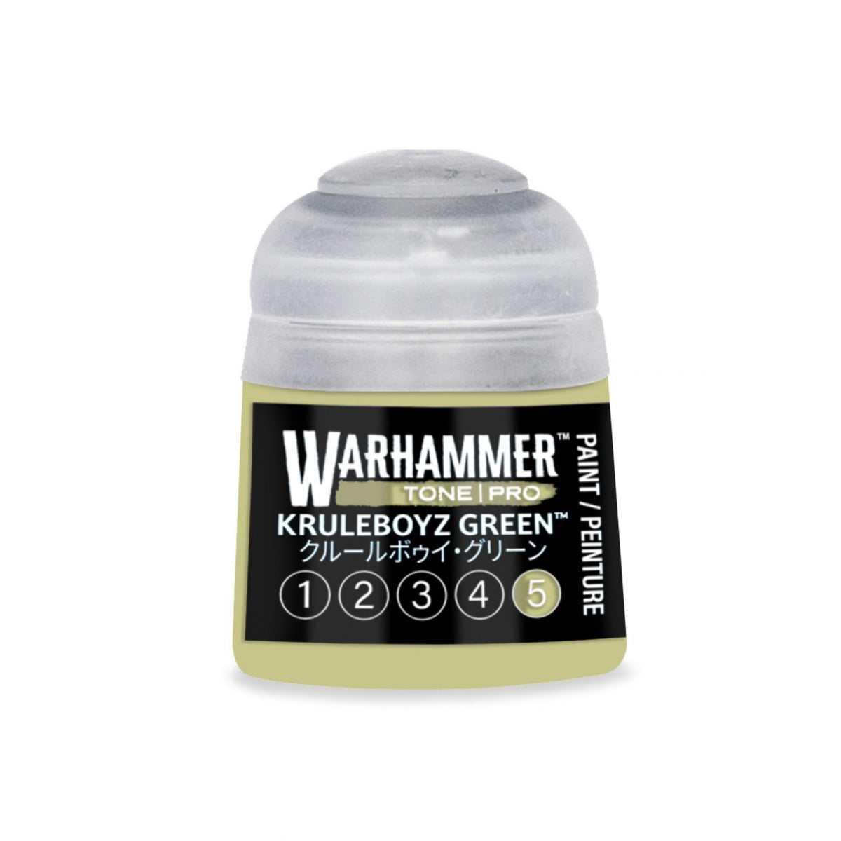 Warhammer Tone Pro Kruleboyz Green 5 Paint – 12ml