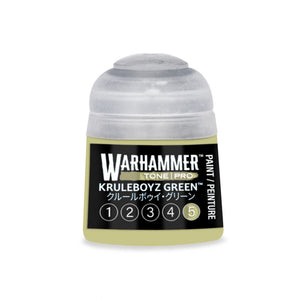 Warhammer Tone Pro Kruleboyz Green 5 Paint – 12ml