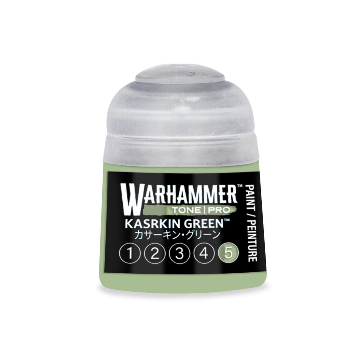 Warhammer Tone Pro Kasrkin Green 5 Paint – 12ml
