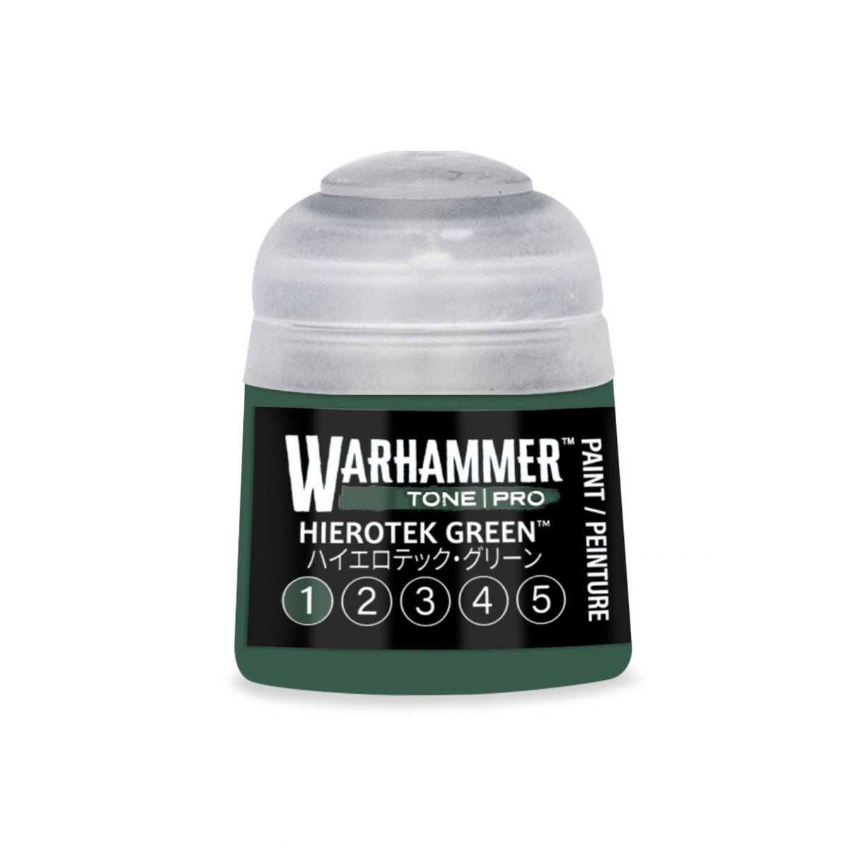 Warhammer Tone Pro Hierotek Green 1 Paint – 12ml