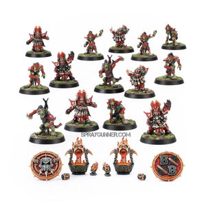 Games Workshop Citadel: Chaos Dwarf Blood Bowl Team: The Zharr-Naggrund Ziggurats - SprayGunner