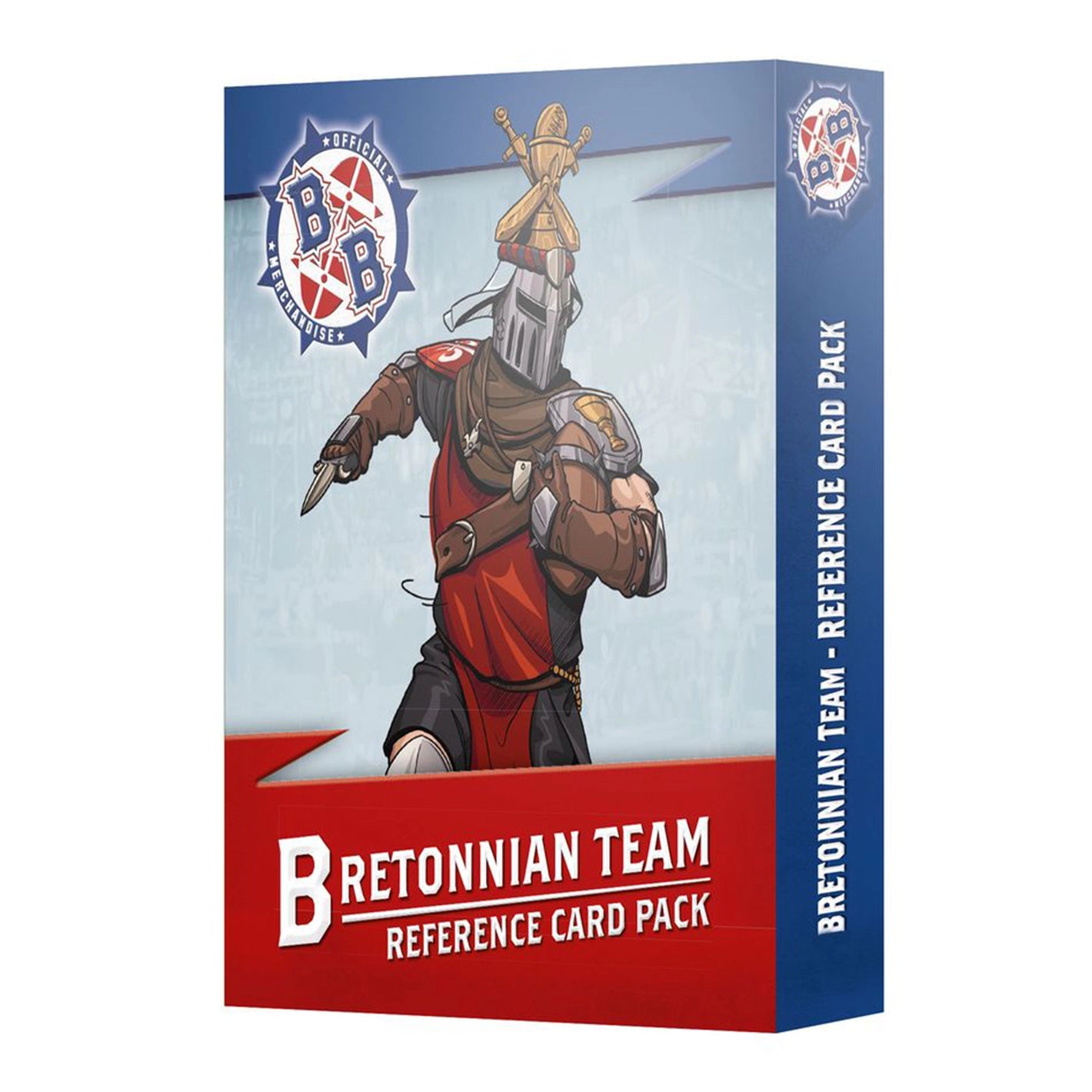 Warhammer Blood Bowl Fantasy Football – Bretonnian Team Reference Card Pack