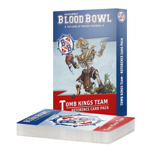 Warhammer Blood Bowl Fantasy Football – Tomb Kings Team Reference Card Pack