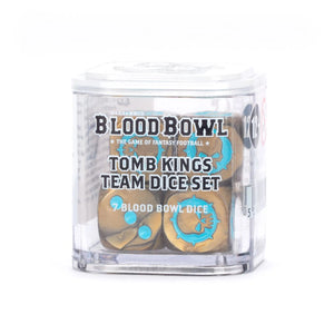 Warhammer Blood Bowl Fantasy Football – Tomb Kings Team Dice Set