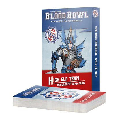 Warhammer Blood Bowl Fantasy Football – High Elf Team Reference Card Pack