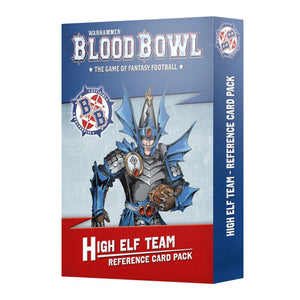 Warhammer Blood Bowl Fantasy Football – High Elf Team Reference Card Pack