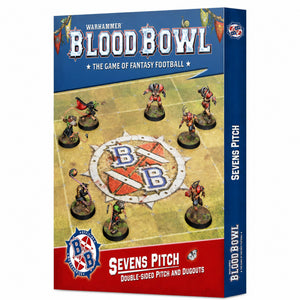 Blood Bowl Sevens Pitch: Double-sided Pitch and Dugouts – 202-70