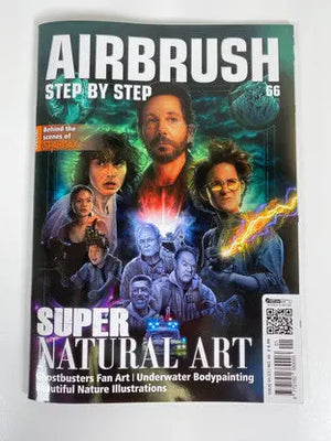 Airbrush Step by Step Magazine 01/23 NO. 66 Step by Step Magazine