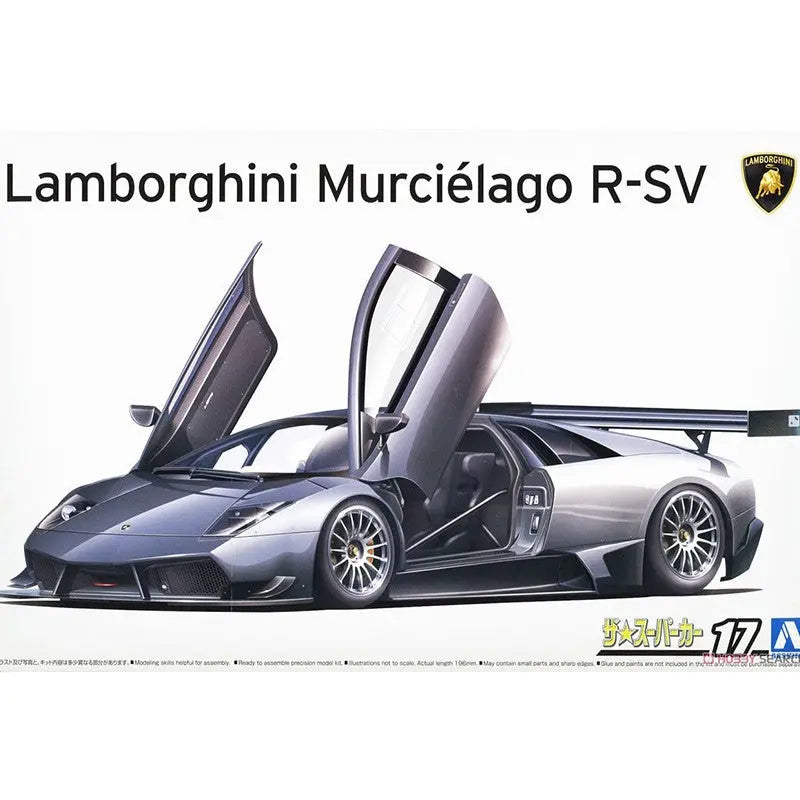 1/24 LAMBORGHINI MURCIELAGO R-SV Nº 17 Model Kit - SprayGunner