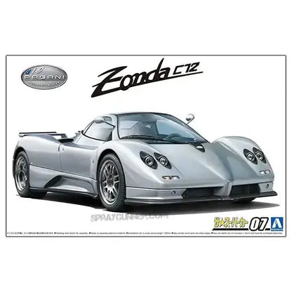 1/24 Pagani Zonda C12S N 7 Model Kit Aoshima Models