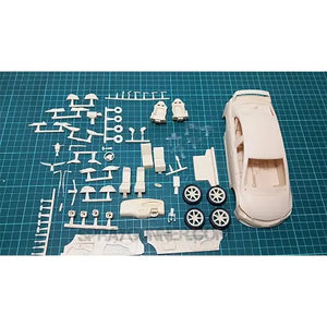 ALPHA MODEL 1/24 Scale Model Car Kit Honda Civic Type-R FD2 Alpha Models