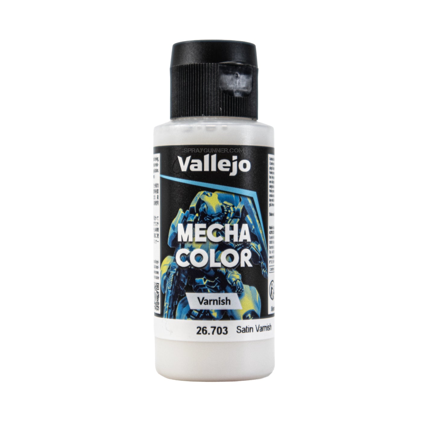 Vallejo Mecha Color: Mecha Satin Varnish (60ml)