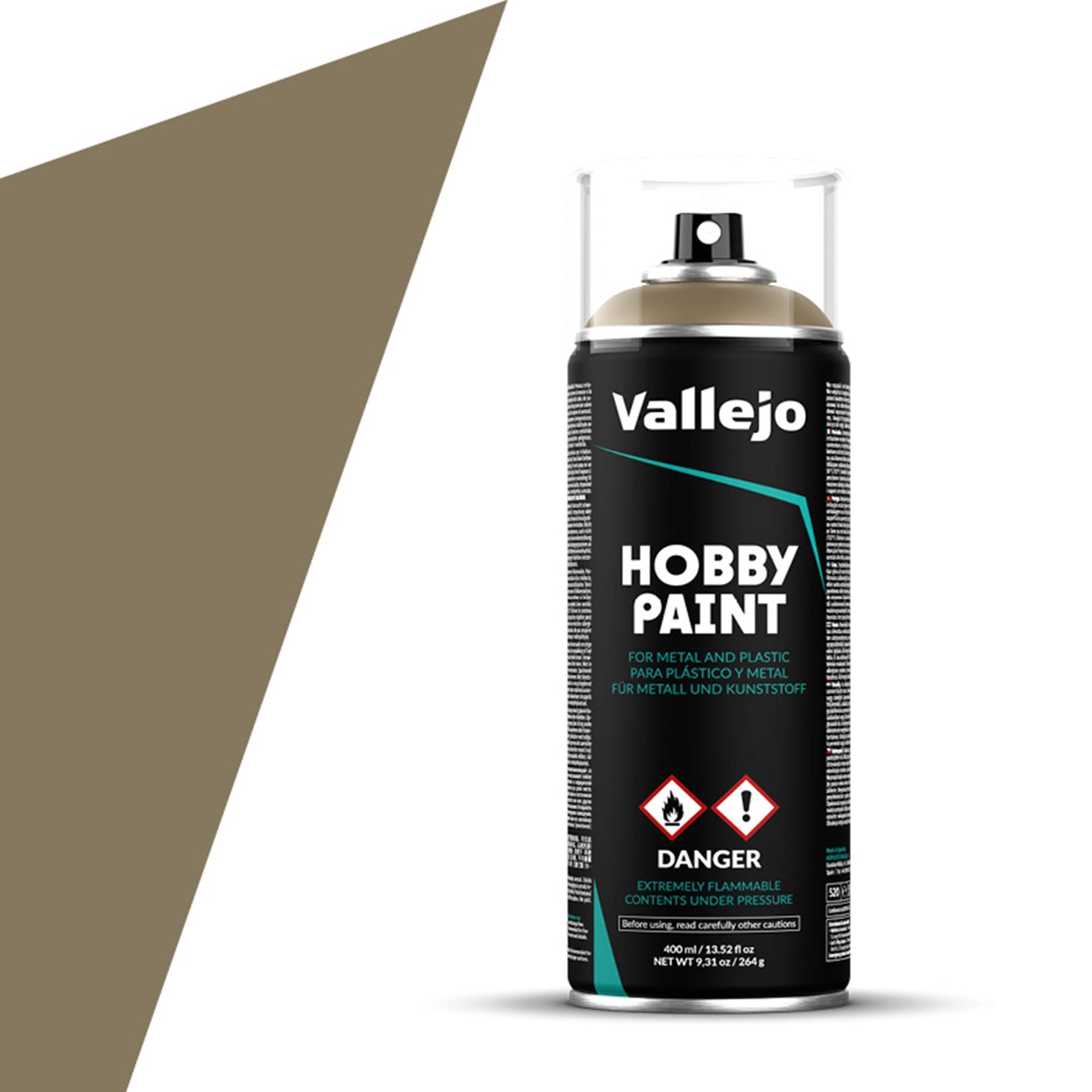 Vallejo WW2 Infantry Color Primer: US Khaki (400ml)