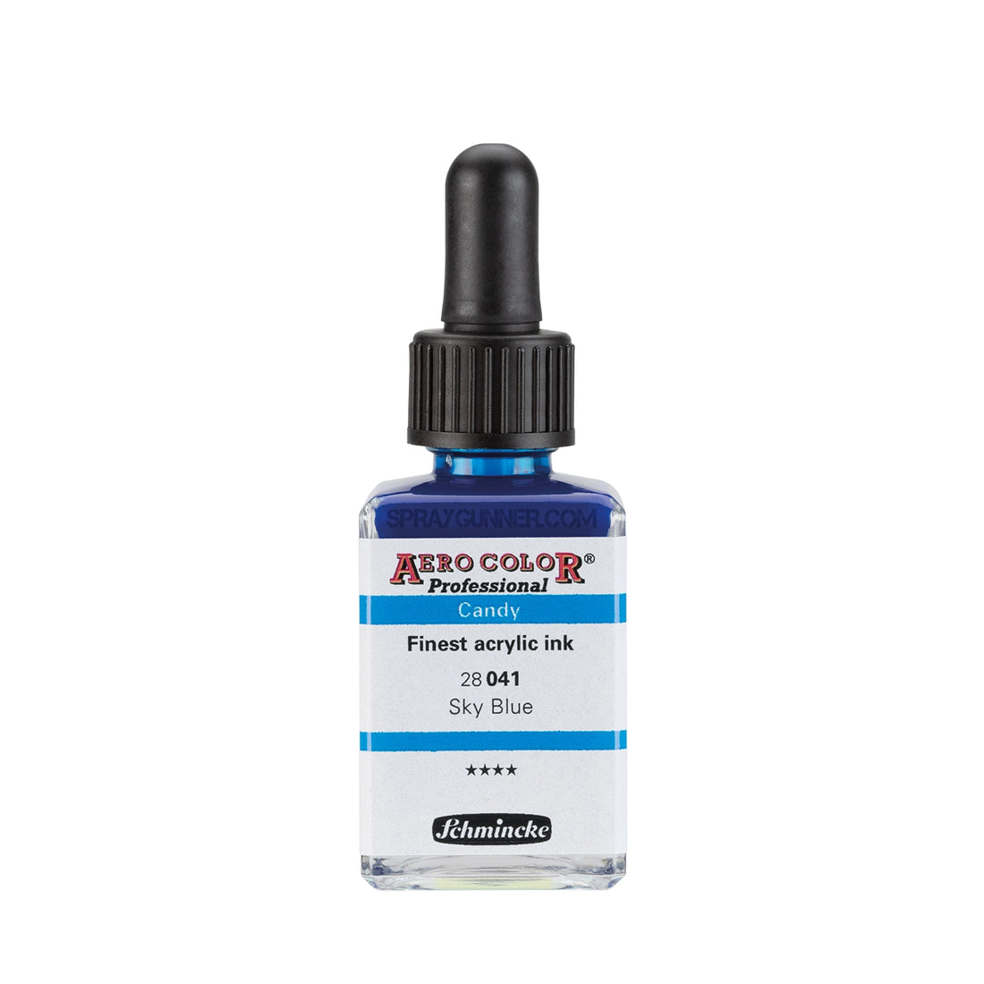 Schmincke AERO COLOR Professional Acrylic Ink Candy Color: Sky Blue 28 ml - SprayGunner