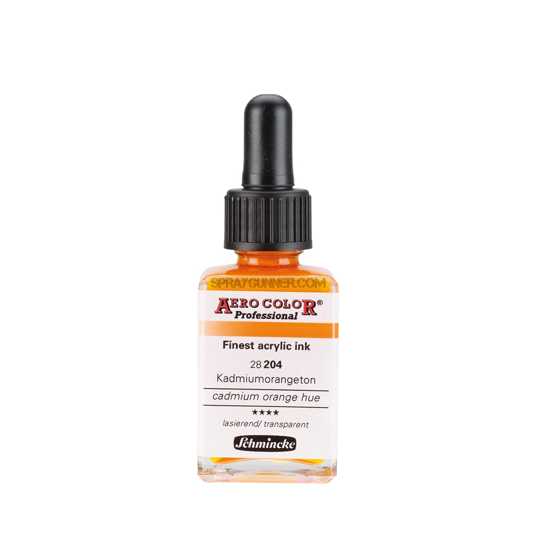 Schmincke AERO COLOR Professional Acrylic Ink: Cadmium Orange Hue 28 ml - SprayGunner