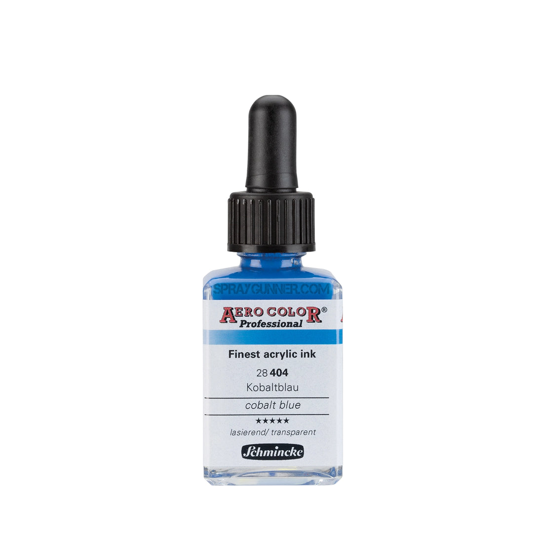 Schmincke AERO COLOR Professional Acrylic Ink: Cobalt Blue 28 ml - SprayGunner