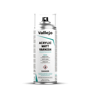 Vallejo Aerosol Varnish: Matt (400ml)