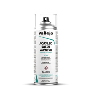 Vallejo Aerosol Varnish: Satin (400ml)