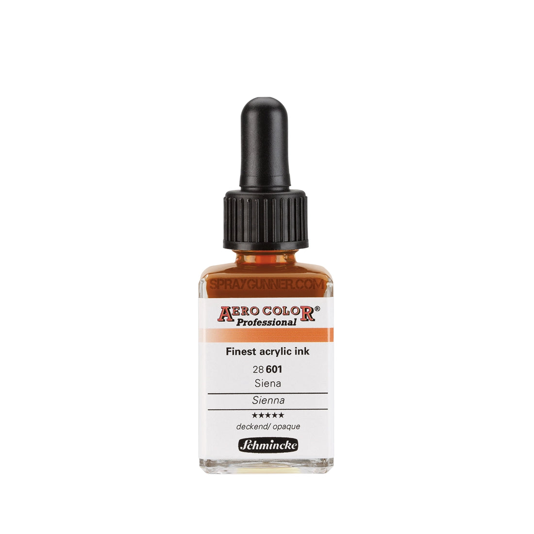 Schmincke AERO COLOR Professional Acrylic Ink: Sienna 28 ml - SprayGunner