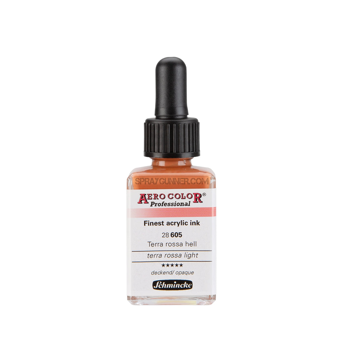 Schmincke AERO COLOR Professional Acrylic Ink: Terra Rossa Light 28 ml - SprayGunner