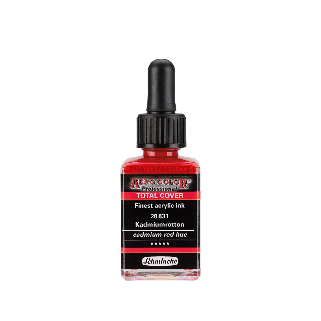 Schmincke AERO COLOR Professional Acrylic Ink Total Cover: Cadmium Red Hue 28 ml - SprayGunner