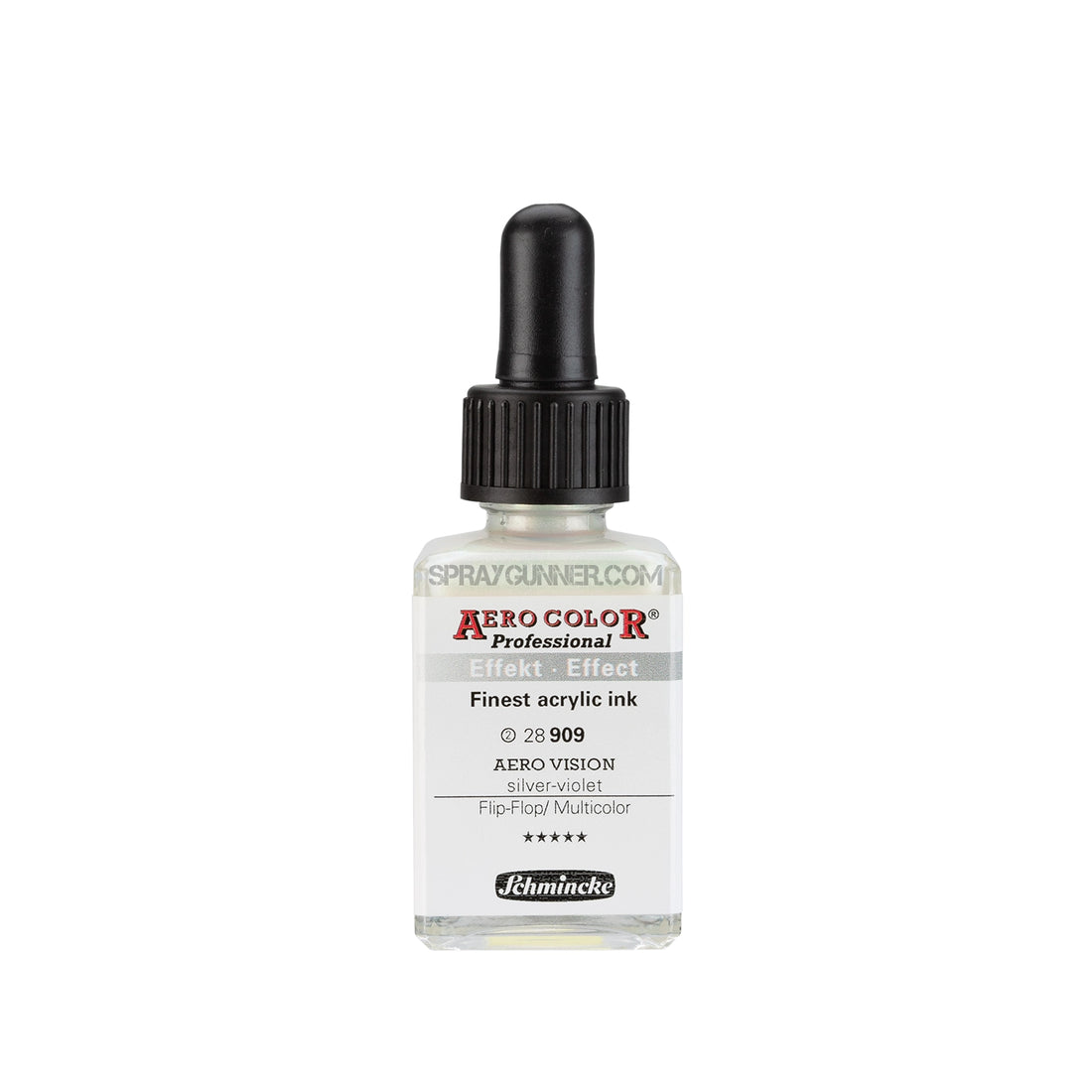 Schmincke AERO COLOR Professional Acrylic Ink Aero Vision: Silver-Violet 28 ml - SprayGunner