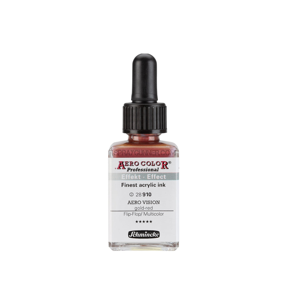 Schmincke AERO COLOR Professional Acrylic Ink Aero Vision: Gold-Red 28 ml - SprayGunner
