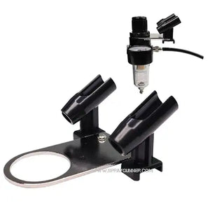 2 Way Airbrush Holder That Fits On Regulator by NO-NAME Brand