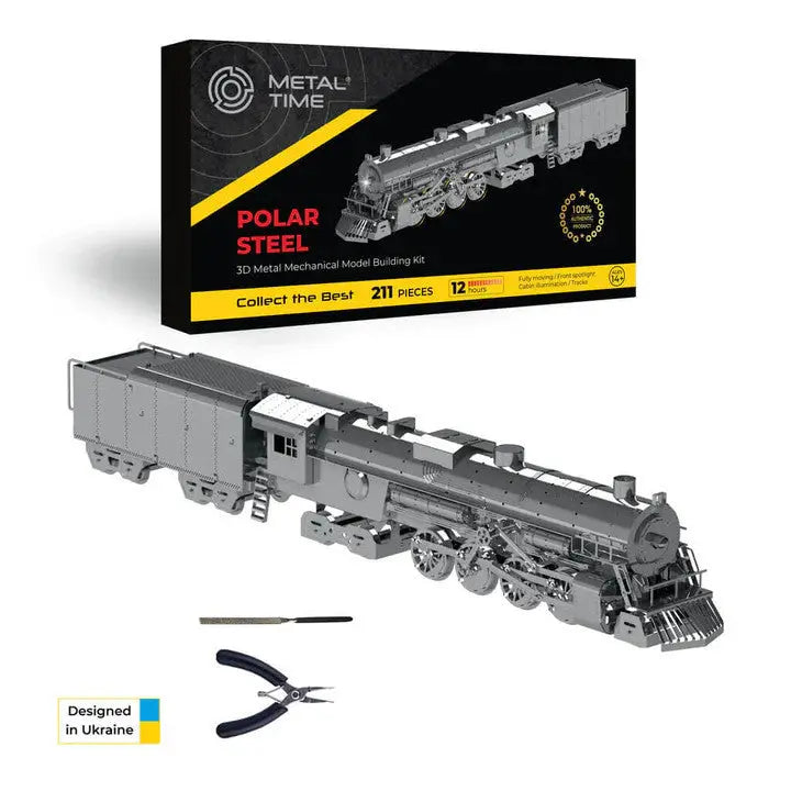 3 Trains Metal Model Set - SprayGunner