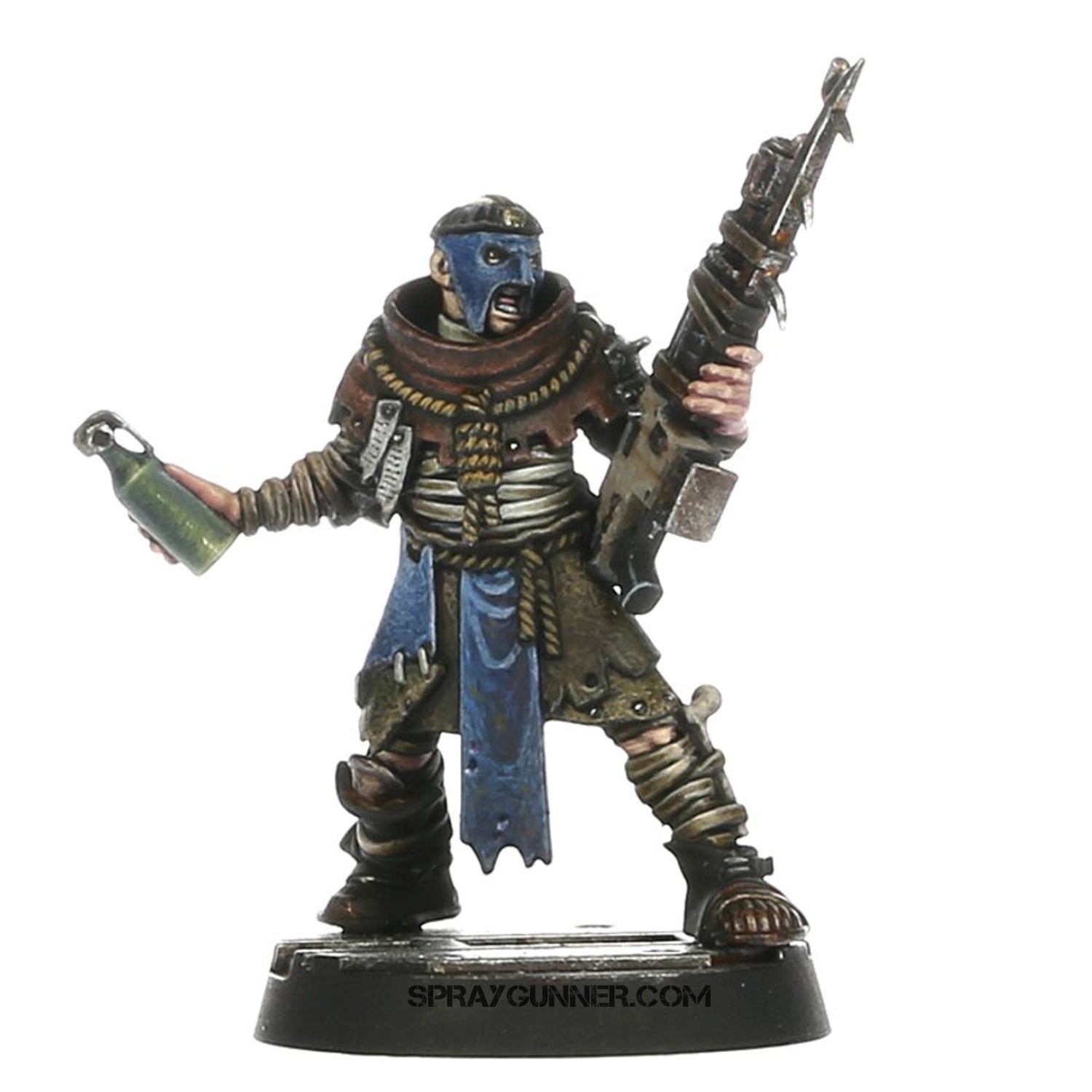 Warhammer 40k NECROMUNDA CAWDOR GANG - SprayGunner