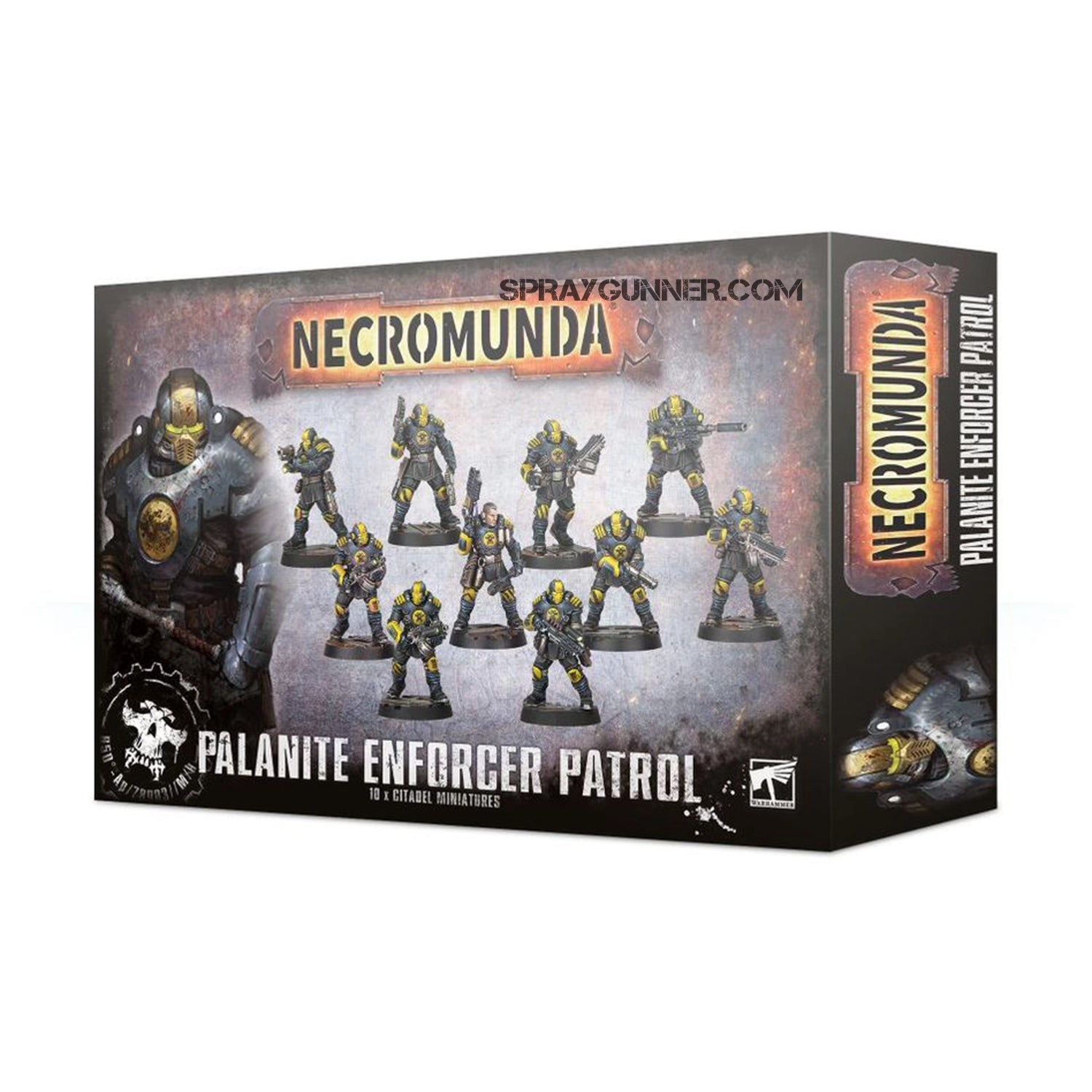 Warhammer 40k NECROMUNDA: PALANITE ENFORCER PATROL - SprayGunner