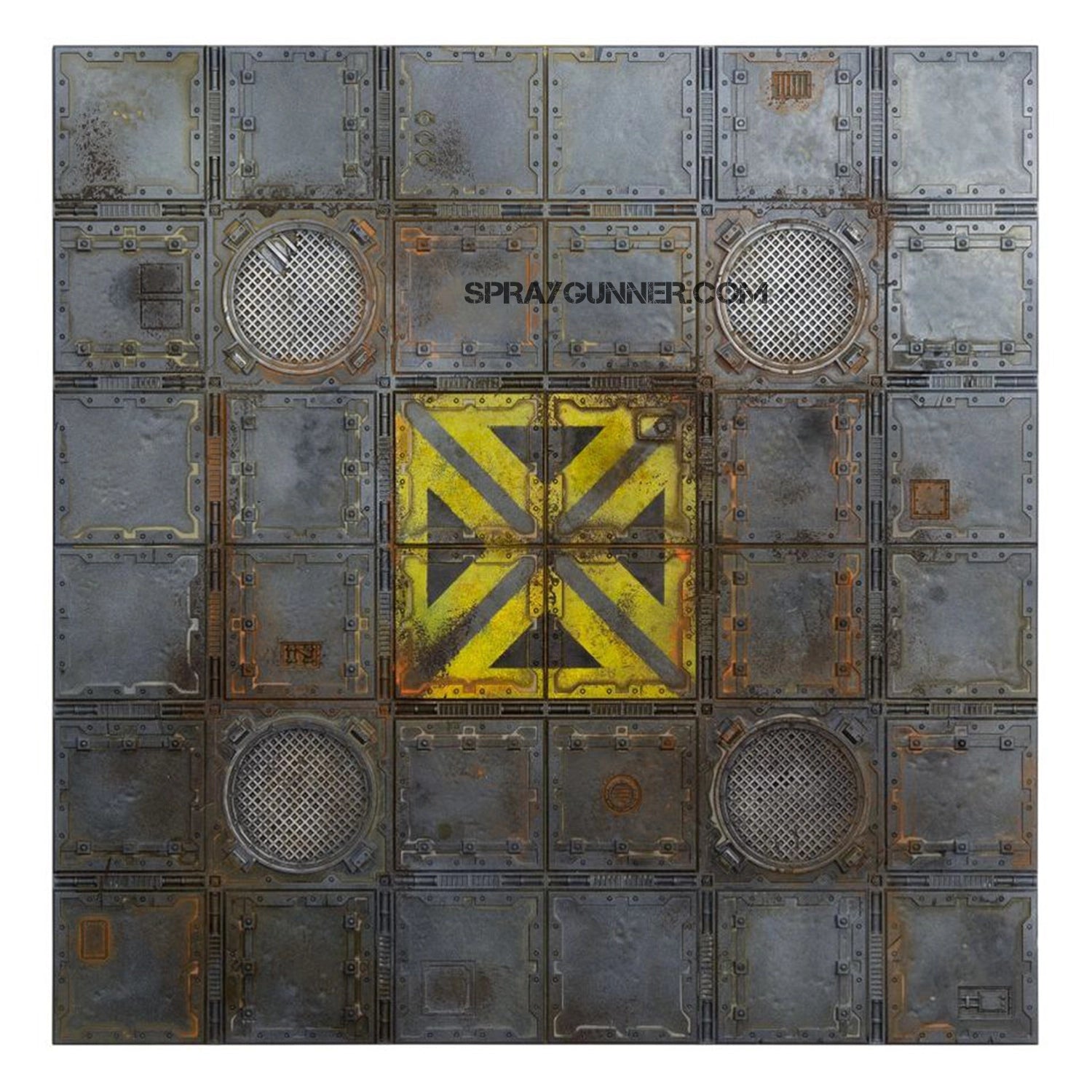 Warhammer 40k NECROMUNDA: ZONE MORTALIS FLOOR TILE SET - SprayGunner