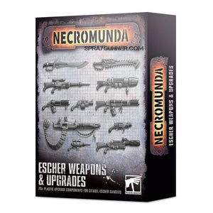 Warhammer 40k NECROMUNDA: ESCHER WEAPONS & UPGRADES - SprayGunner