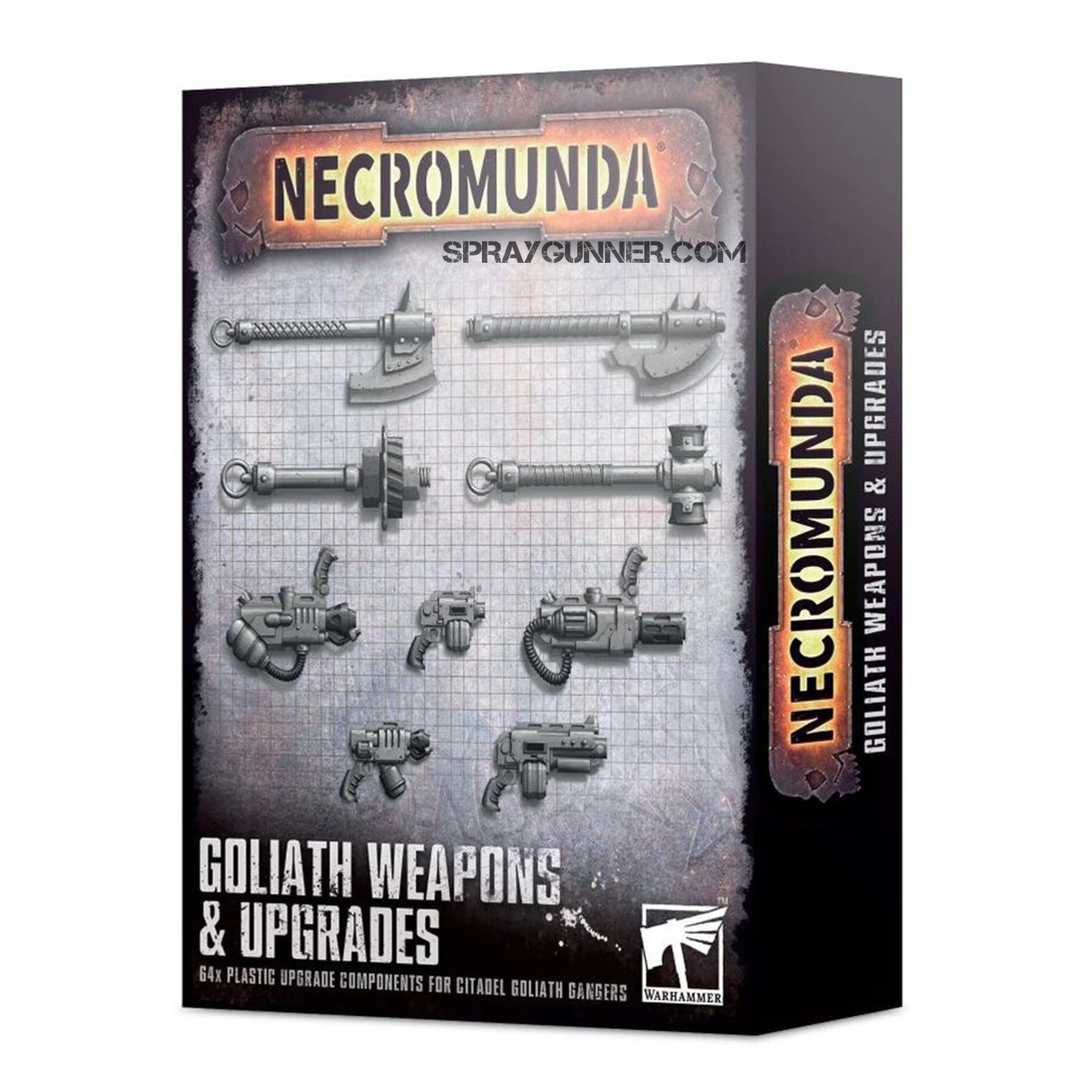 Warhammer 40k NECROMUNDA: GOLIATH WEAPONS & UPGRADES - SprayGunner