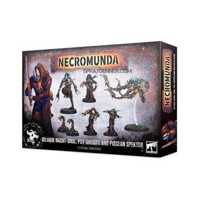 Warhammer 40k NECROMUNDA: Delaque Nacht-Ghul, Psy-Gheists and Piscean Spektor