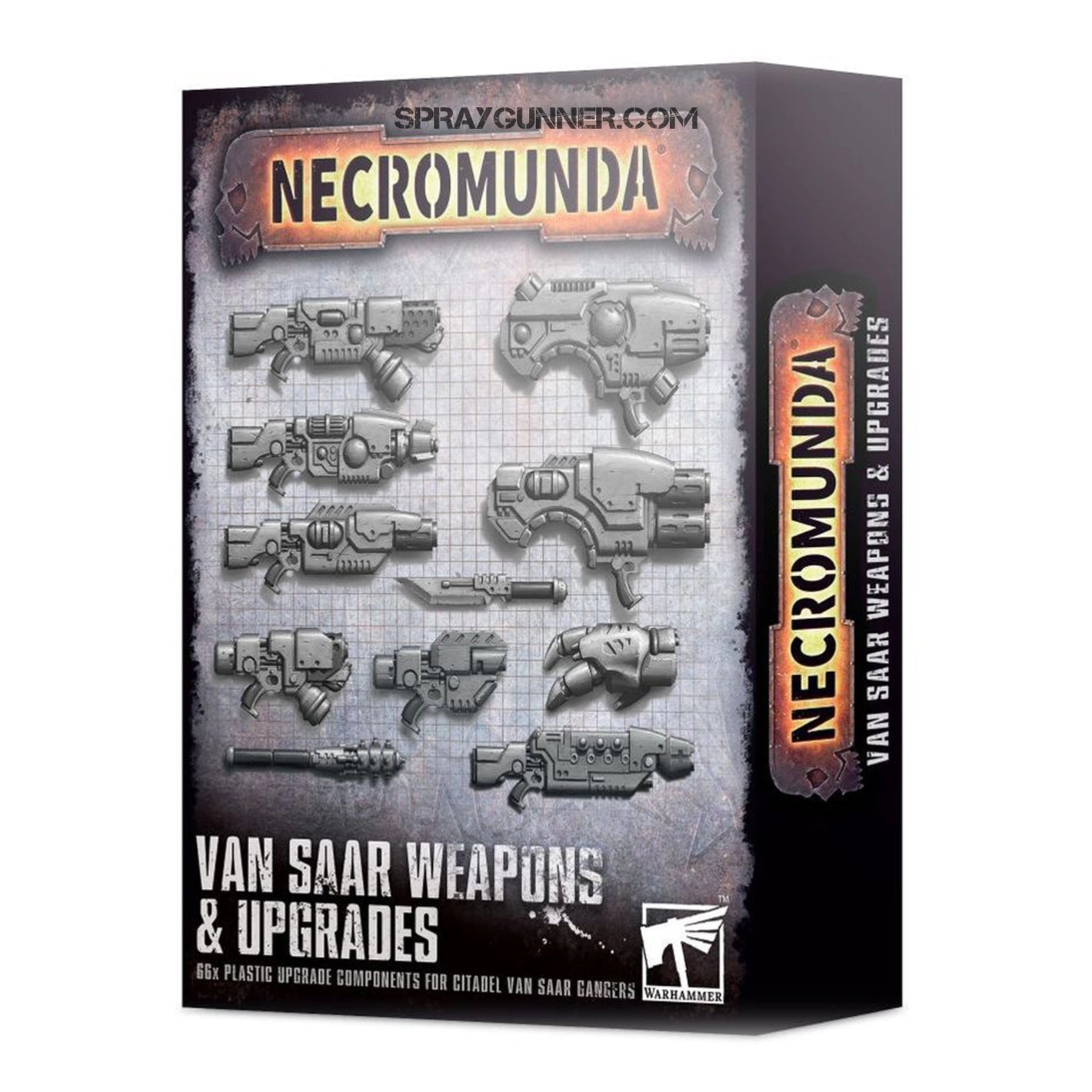 Warhammer 40k NECROMUNDA VAN SAAR WEAPONS & UPGRADES - SprayGunner